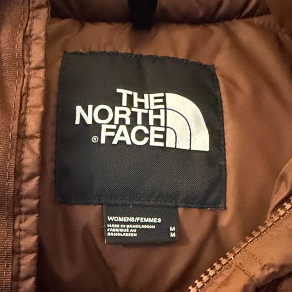The North Face 1996 Retro Nuptse Down Jacket in Brown Size Medium - Picture 7 of 8